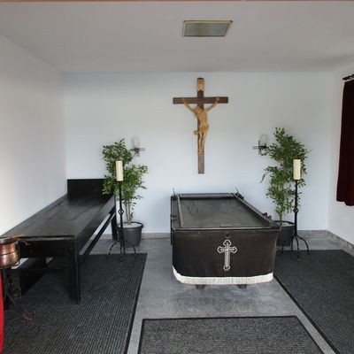 Friedhof Pertolzhofen - Leichenhaus