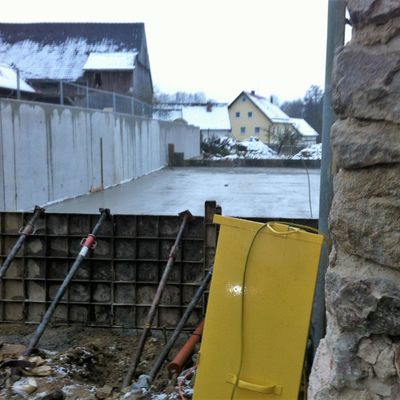 2017-12 Sohle betonieren